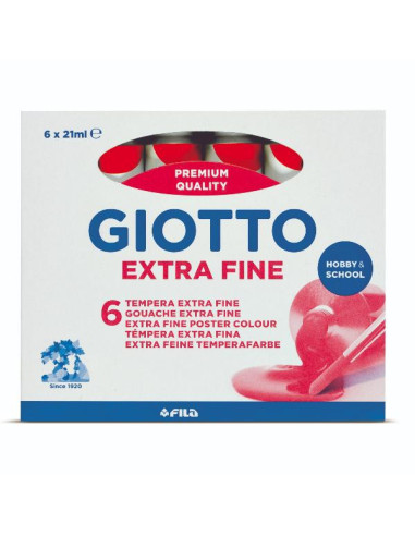 CF6 TUB. TEMPERA 21ML ROSSO SCARLA