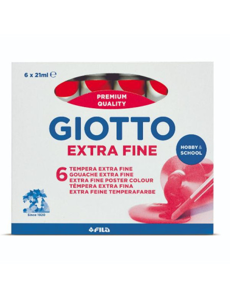 CF6 TUB. TEMPERA 21ML ROSSO SCARLA