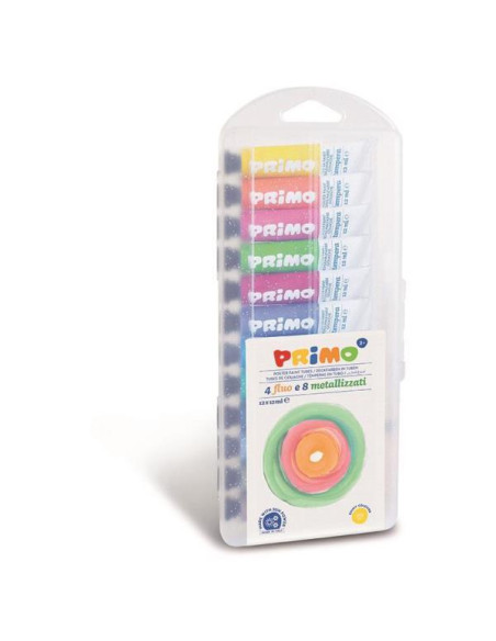 CONF12 TUBETTI TEMPERA12ML 4 L.