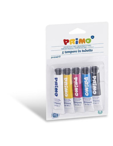 CONF5  TUBETTI TEMPERA  DA 12ML