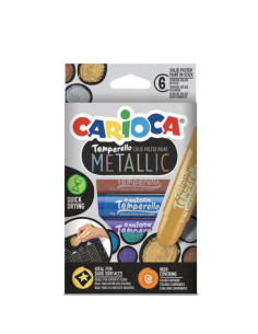 CONF6 TEMPERA  IN STICK -  METALLIC 2