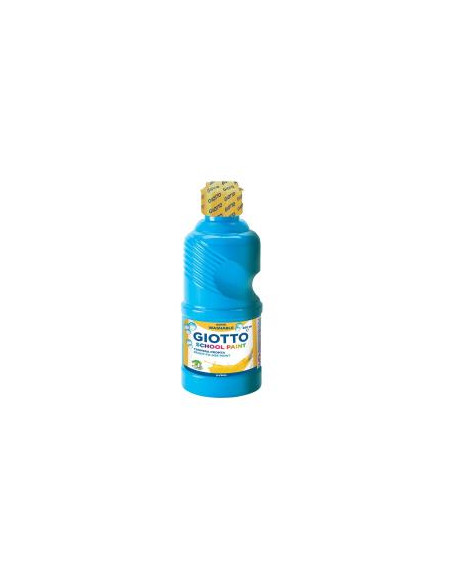 FLACONE 250ML TEMPERA CIANO LAVABIL