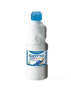FLACONE 500ML TEMERA ACRILIC BIANCO