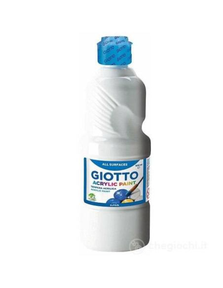 FLACONE 500ML TEMERA ACRILIC BIANCO