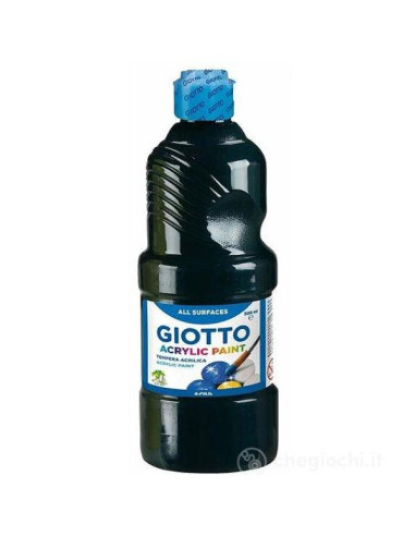 FLACONE 500ML TEMERA ACRILIC NERO