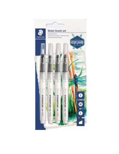 SET 4 PENNELLI CON PUNTE DIVERSE