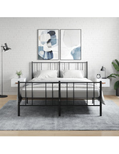 Comodini a Muro 2 pz Bianchi 35x35x20 cm