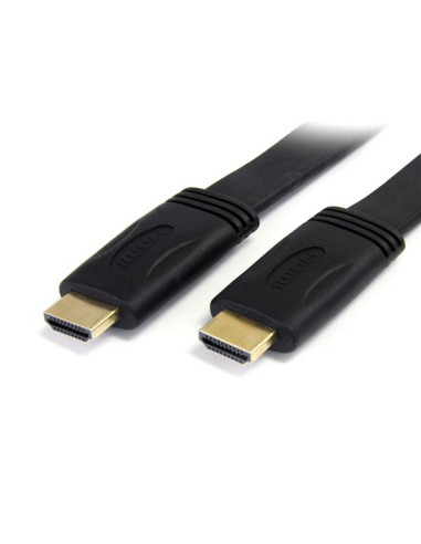 StarTech.com Cavo HDMI ad alta velocità da 5 m - Cavo piatto Ultra HD 4k x 2k con Ethernet - HDMI - M/M