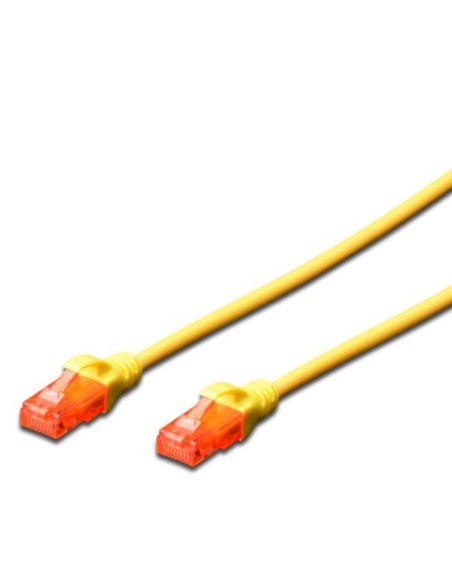 PATCH U/UTP CAT.6 LSHF GIALLO 2M