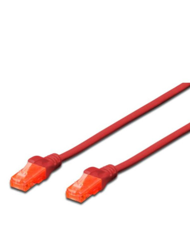 PATCH U/UTP CAT.6 LSHF ROSSO 2M