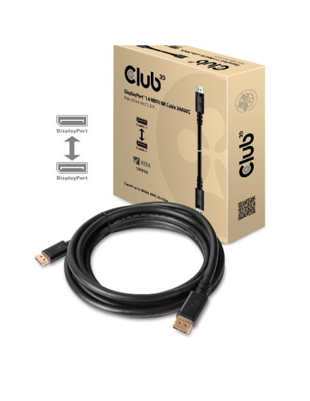 DISPLAYPORT 1.4 HBR3 CABLE M/M 4M