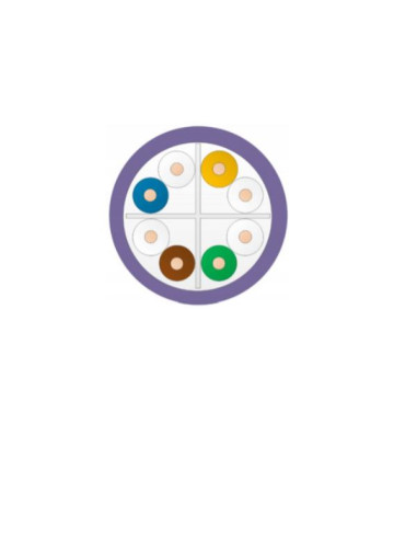 CAVO U/UTP CAT.6 ECA VIOLA 305M