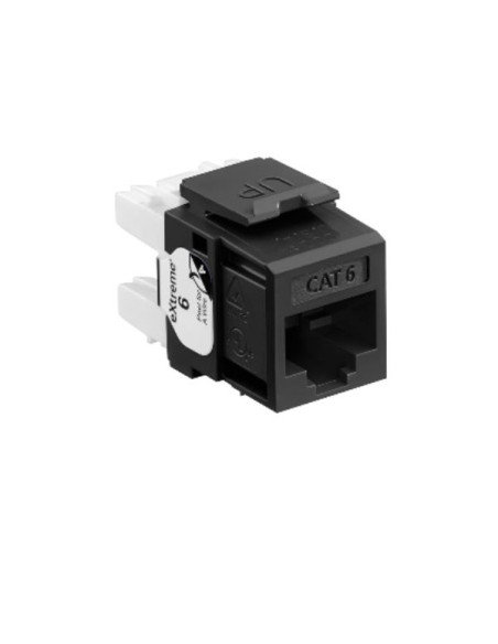 PRESA EXTREME RJ45U CAT.6 NERO