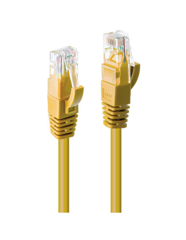 Lindy 48063 cavo di rete Giallo 2 m Cat6 U/UTP (UTP)