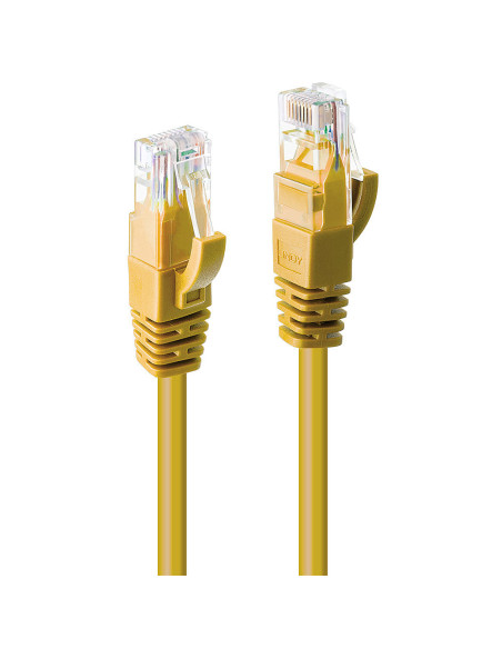CAVO DI RETE CAT.6 U UTP GIALLO 2M
