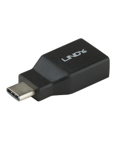 Lindy 41899 adattatore per inversione del genere dei cavi USB 3.1-C USB 3.1-A Nero