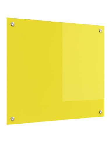 Rivestimento da Cucina Giallo 70 x 60 cm vetro temperato