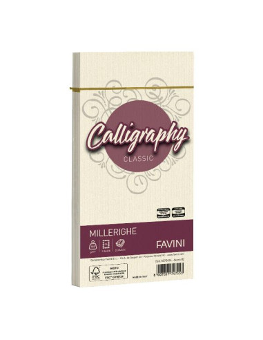 CF25 BUSTE MILLERIGHE AVORIO 11X22