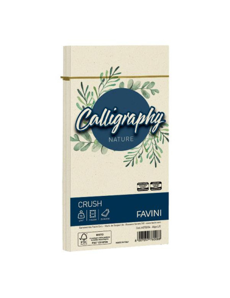 CF25BUSTE NATURE 90G 11X22 ALGA