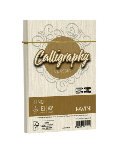 CF25 BUSTE LINO AVORIO 12X18