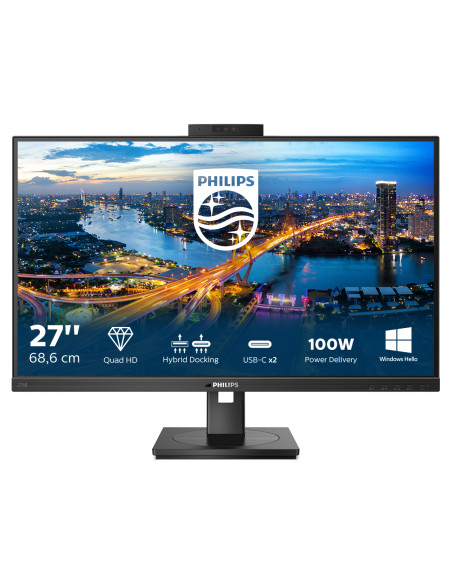 Philips B Line 276B1JH/00 Monitor PC 68,6 cm (27") 2560 x 1440 Pixel Quad HD LCD Nero