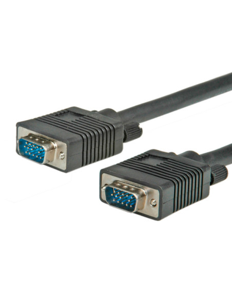 Value 11.99.5252 cavo VGA 2 m VGA (D-Sub) Nero