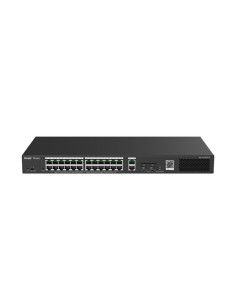 REYEE SMART SWITCH POE GIGABIT 28 P., 24 P. POE/POE+ RJ45, 2 P. UPLINK GIGABIT RJ45/SFP