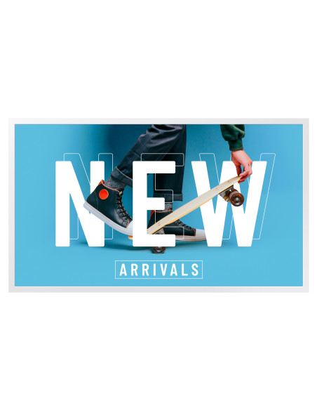 Samsung EMDX EM32DX-A Pannello piatto per segnaletica digitale 80 cm (31.5") Wi-Fi Quad HD Grigio, Bianco Tizen 24/7