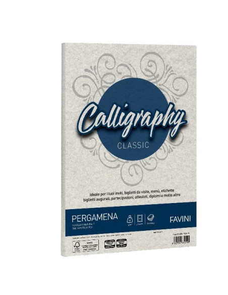 CF50 FG PERGAMENA 90GR A4 PERLA