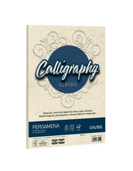 CF50 FG PERGAMENA 90G A4 NATURAL