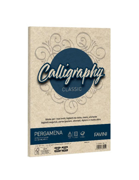 CF50 FG PERGAMENA 90G A4 SABBIA