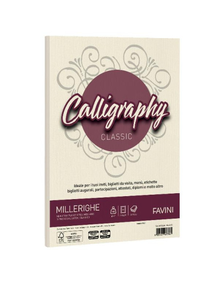 CF50 FG MILLERIGHE 100GR A4 AVORIO