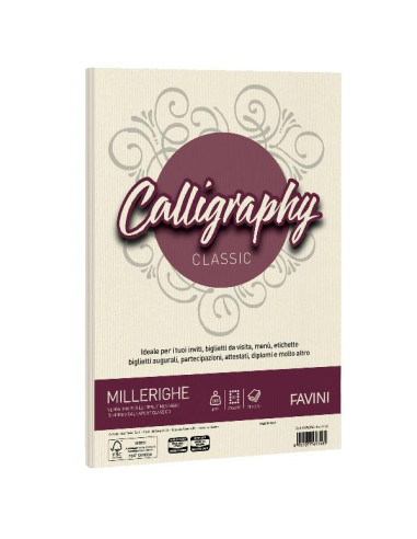 CF50 FG MILLERIGHE 200GR A4 AVORIO