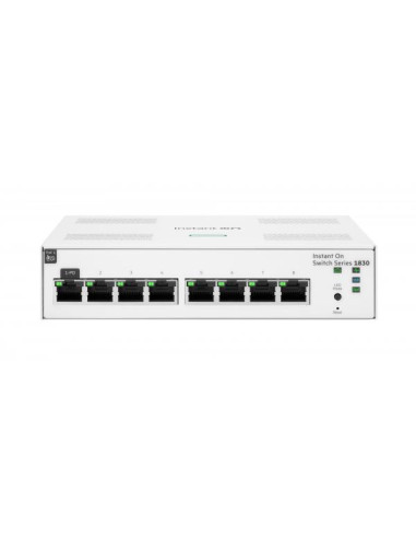 HPE Aruba Networking Aruba Instant On 1830 8G Gestito L2 Gigabit Ethernet (10/100/1000)