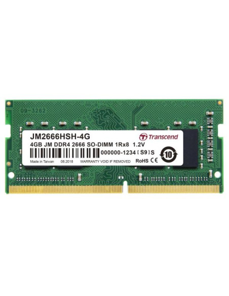 4GB JM DDR4 2666 SO-DIMM 1RX8