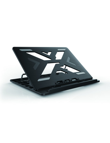 Conceptronic ERGO Laptop Cooling Stand Supporto per computer portatile Nero 39,6 cm (15.6")