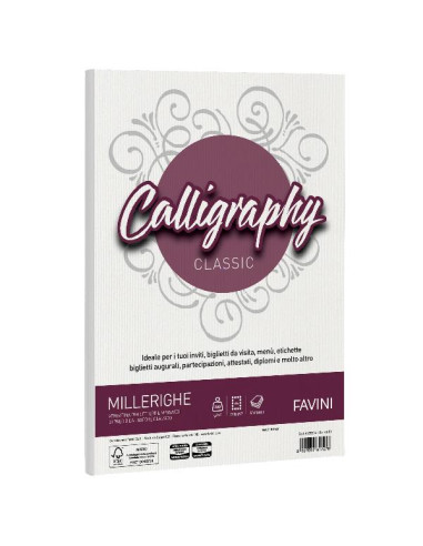 CF50 FG MILLERIGHE 200GR A4 BIANCO