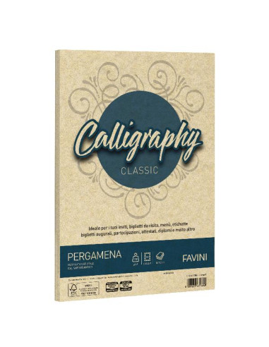 CF50 FG PERGAMENA A4 190GR CREMA