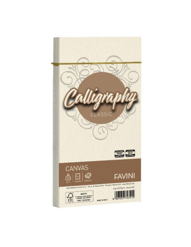 CF25 BUSTE CANVAS AVORIO 11X22