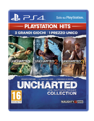 Sony Uncharted: The Nathan Drake Collection, PS Hits, PS4 PlayStation 4
