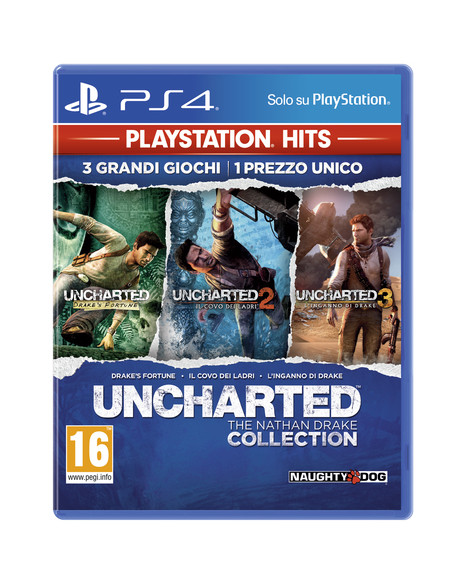 Sony Uncharted: The Nathan Drake Collection, PS Hits, PS4 PlayStation 4