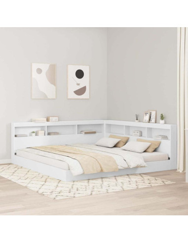 Testata contenitore Bianco 180 cm Legno multistrato