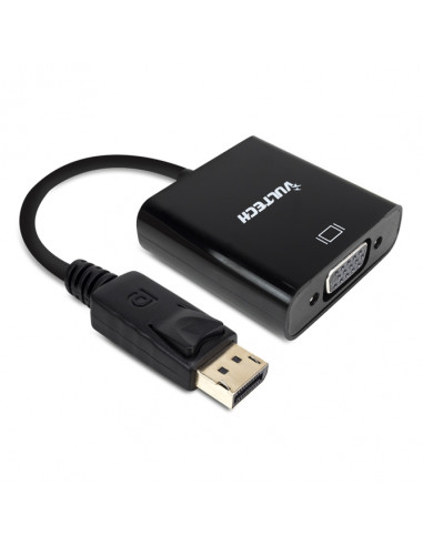 Vultech SN10407 cavo e adattatore video 0,135 m DisplayPort VGA (D-Sub) Nero