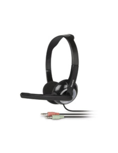 CUFFIA CON MIC - 2X 3.5