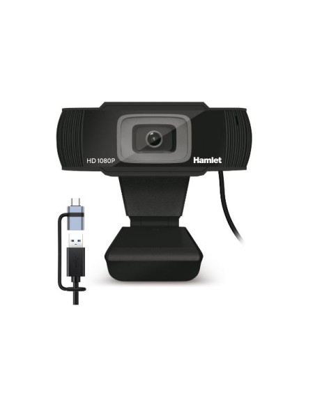 WEBCAM CON MIC. + USB-C ADAPTER