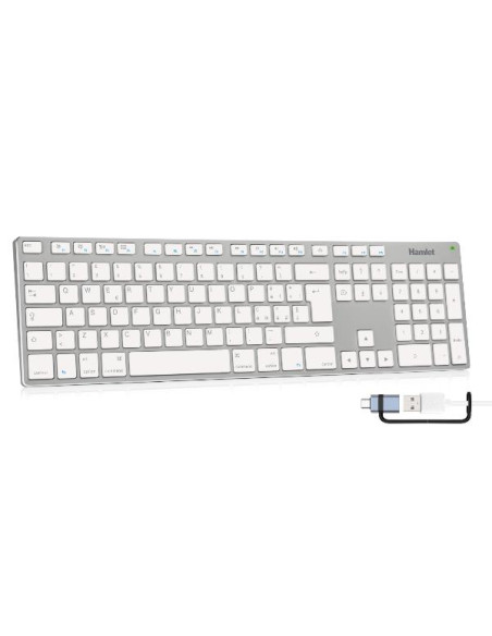 TASTIERA ALLUMINIO + USB-C ADAPTER