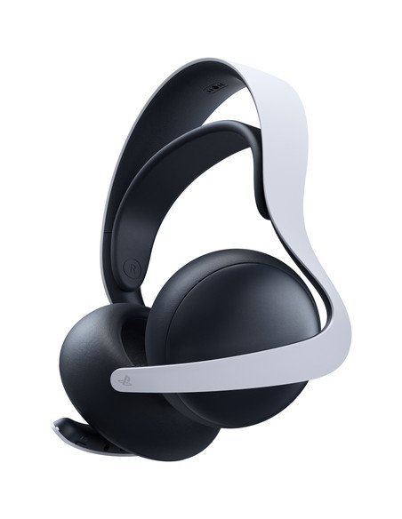 Sony PULSE Elite Auricolare Con cavo e senza cavo A Padiglione Gaming Bluetooth Base di ricarica Nero, Bianco