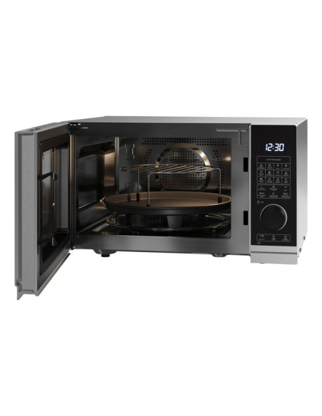 Sharp YC-PC254AE-S forno a microonde Nero, Argento Microonde combinato Superficie piana 25 L 900 W