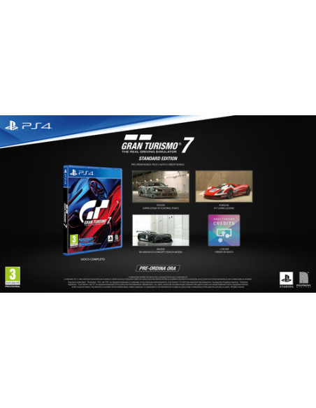 Sony Gran Turismo 7, Standard Edition Multilingua PlayStation 4