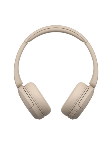 Sony WH-CH520 Auricolare Wireless A Padiglione Musica e Chiamate USB tipo-C Bluetooth Base di ricarica Crema